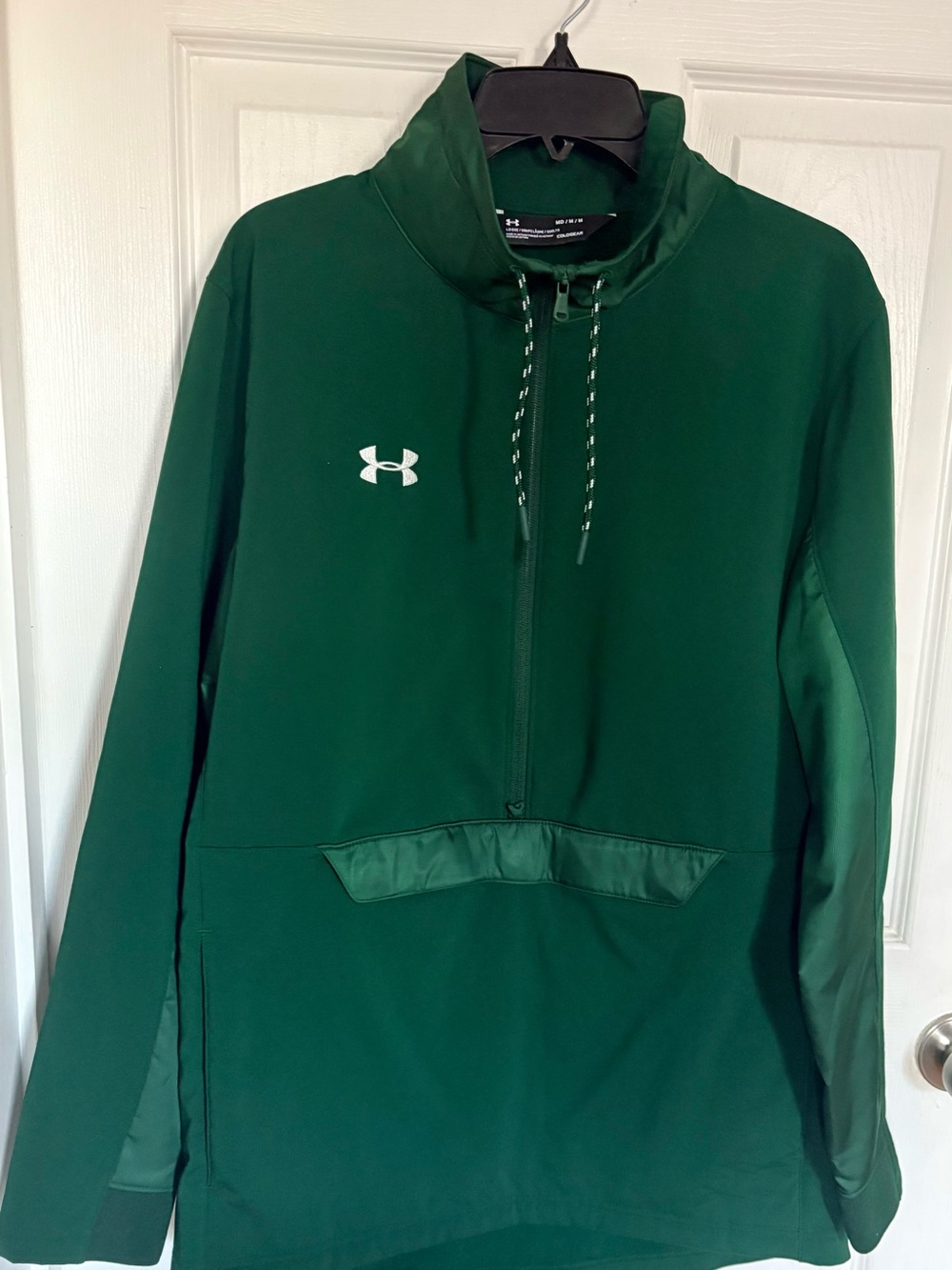 Under Armour Men's Deep Green Half-Zip Performance Pullover